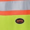 Pioneer Safety Shirt, Class 2, Moisture wicking birdseye polyester, Hi-Viz Yellow/Green, M V1051160U-M - alternate 10